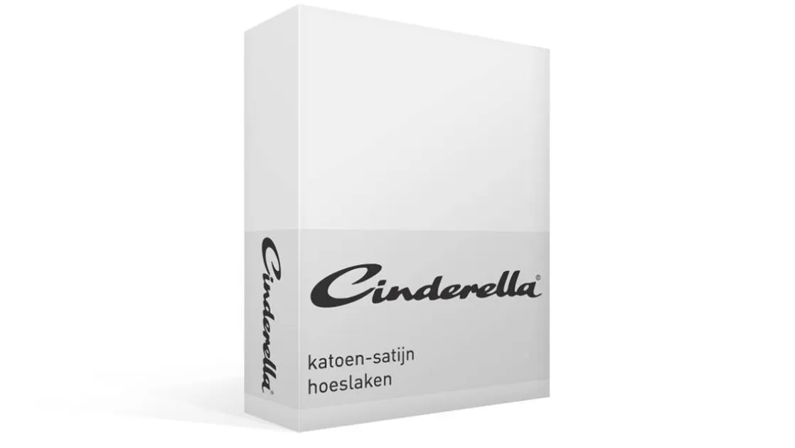 katoen-satijn hoeslaken