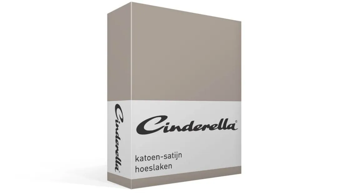 katoen-satijn hoeslaken