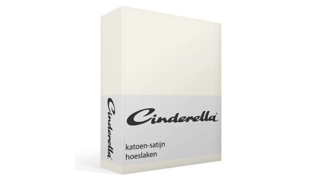 katoen-satijn hoeslaken
