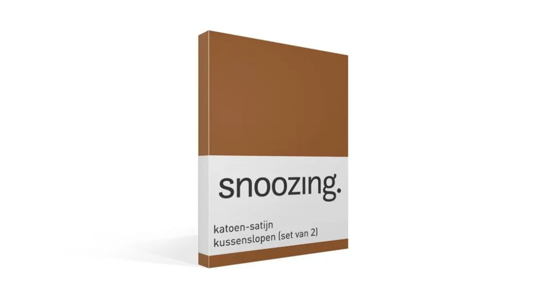 katoen-satijn kussenslopen (set van 2)