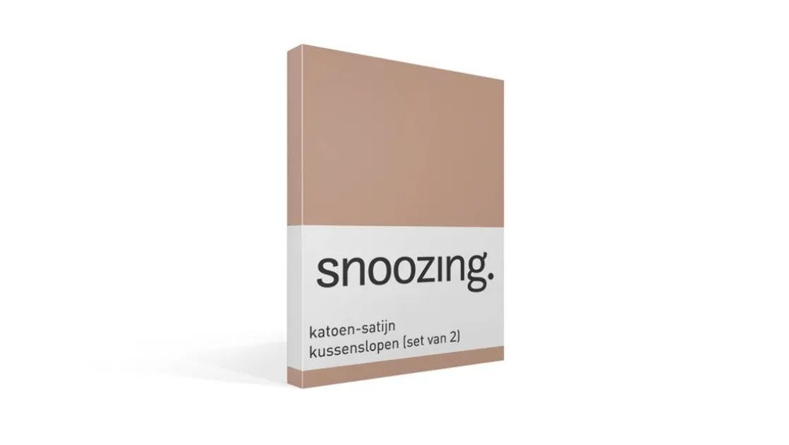 katoen-satijn kussenslopen (set van 2)