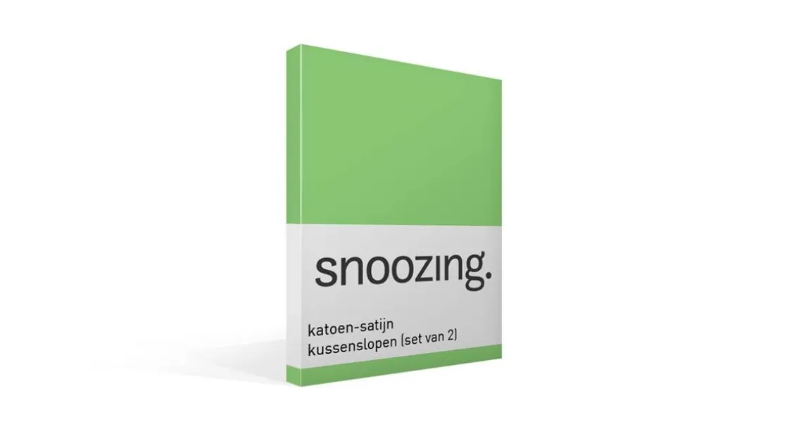 katoen-satijn kussenslopen (set van 2)