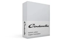 katoen-satijn topper hoeslaken