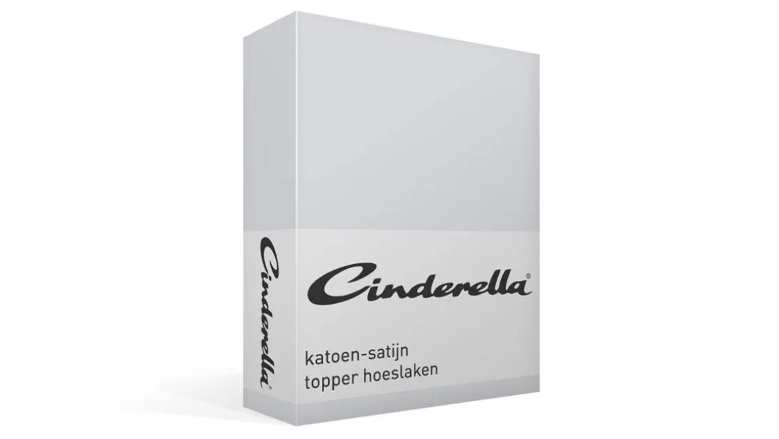 katoen-satijn topper hoeslaken