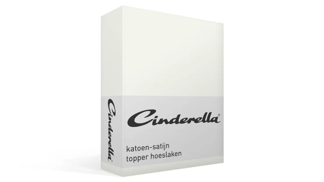 katoen-satijn topper hoeslaken