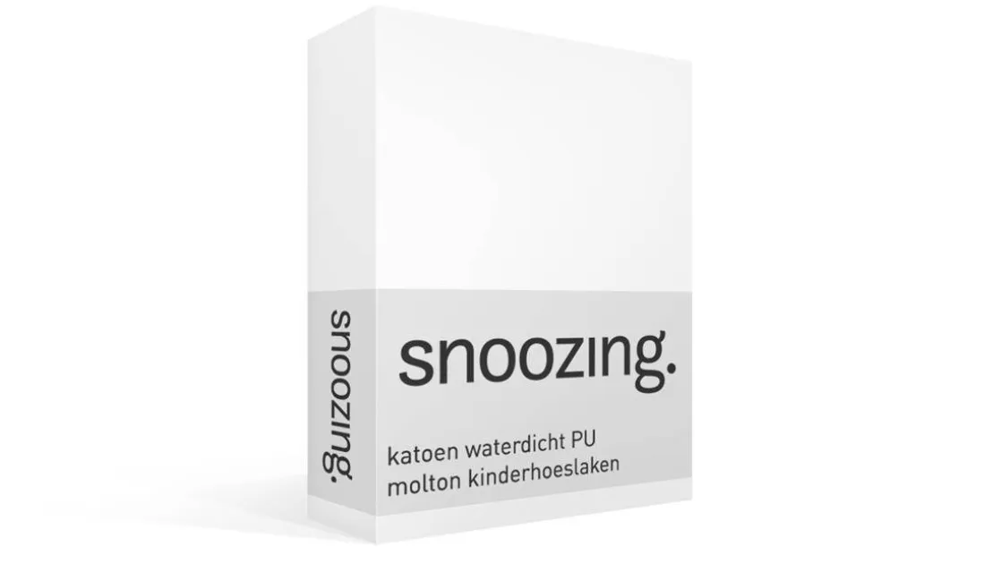 katoen waterdicht PU molton kinderhoeslaken