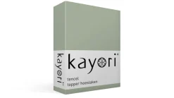 Kiyo Tencel topper hoeslaken
