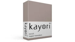 Kiyo Tencel topper hoeslaken