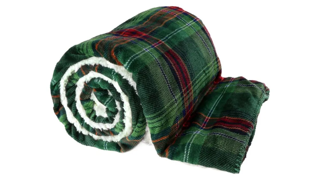 Larsson fleece plaid