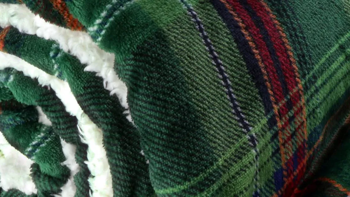Larsson fleece plaid