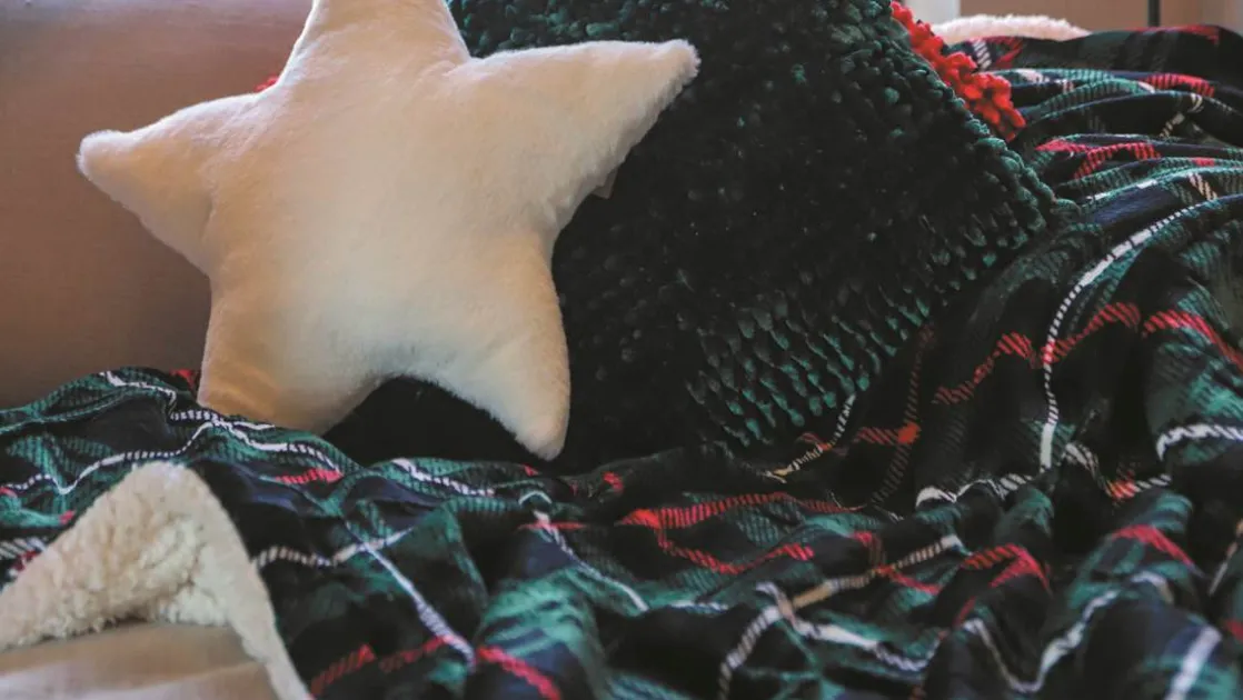 Larsson fleece plaid