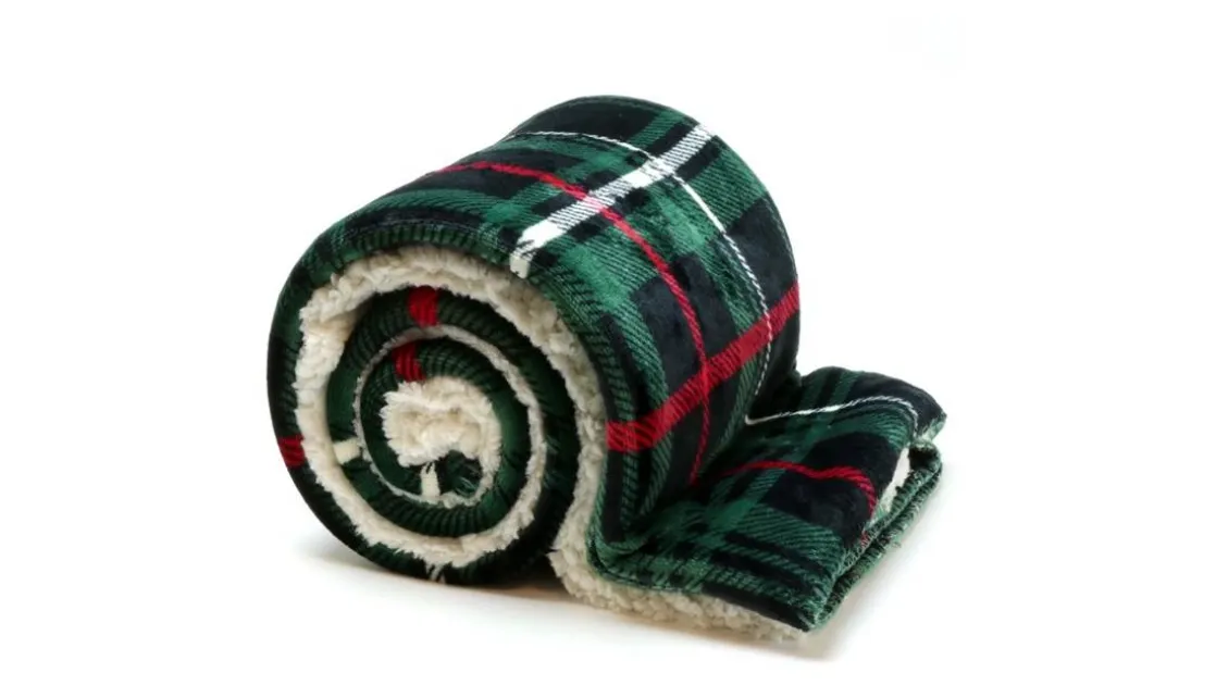 Larsson fleece plaid