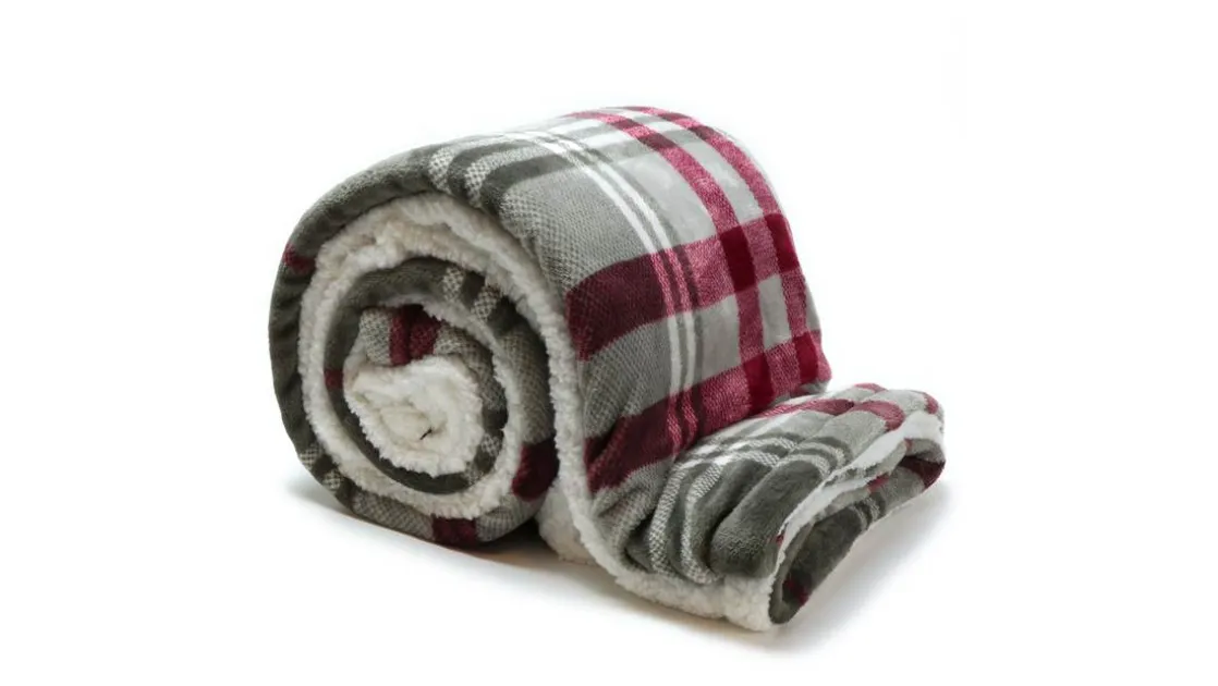 Larsson fleece plaid