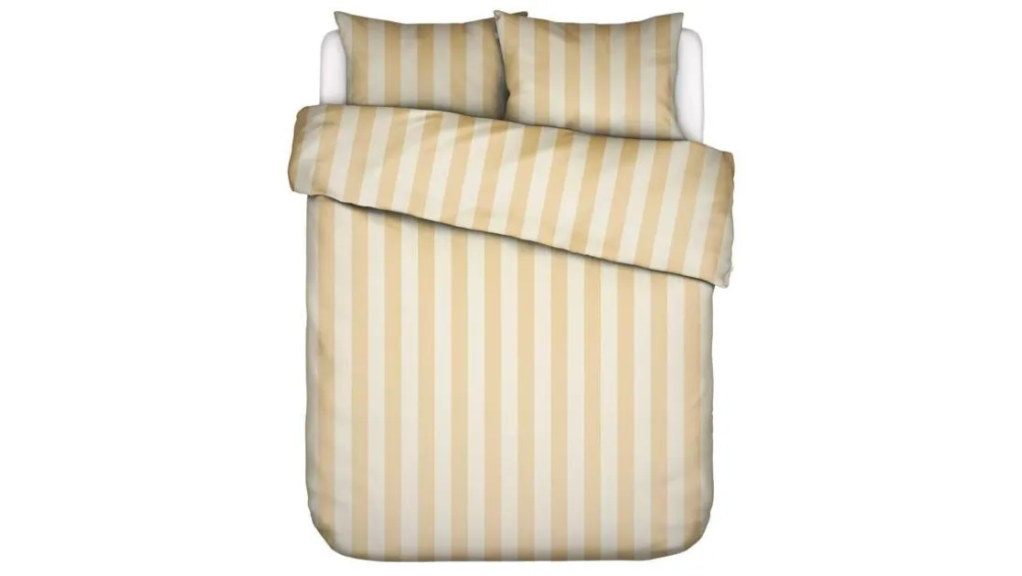 Minte Stripe dekbedovertrek