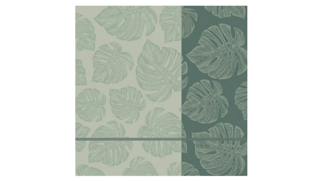 Monstera theedoek (set van 6)