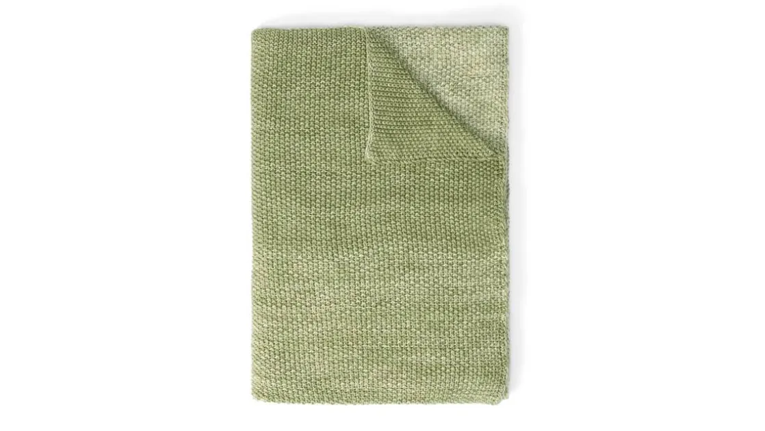 Nordic Knit Melange plaid