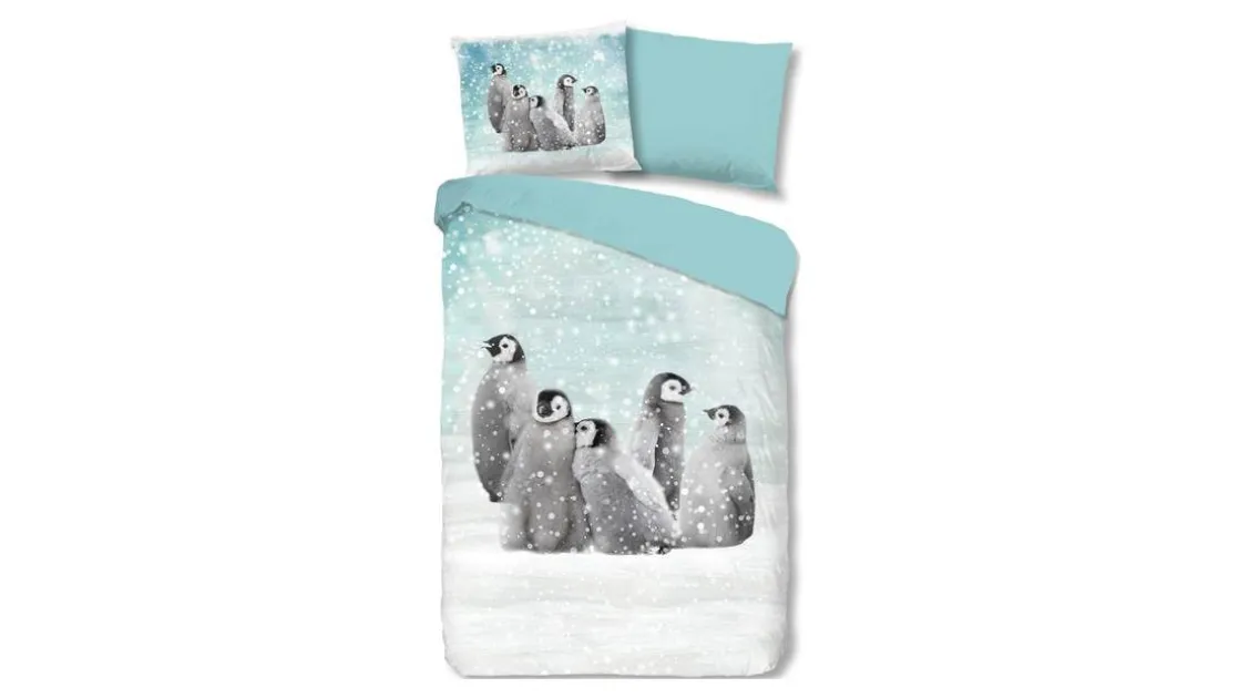Pengu flanel dekbedovertrek