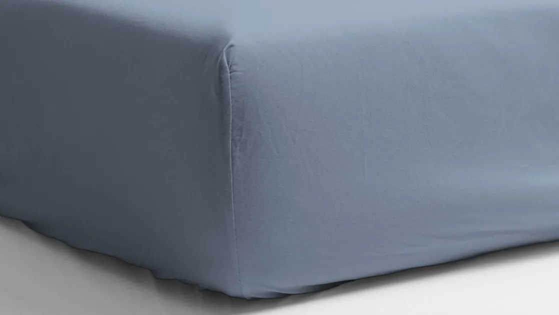 percale katoen hoeslaken extra hoog