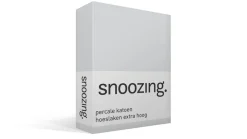 percale katoen hoeslaken extra hoog