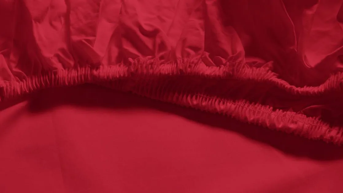 percale katoen hoeslaken extra hoog