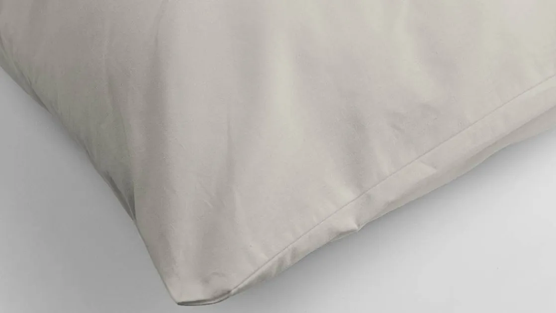 percale katoen kussenslopen (set van 2)