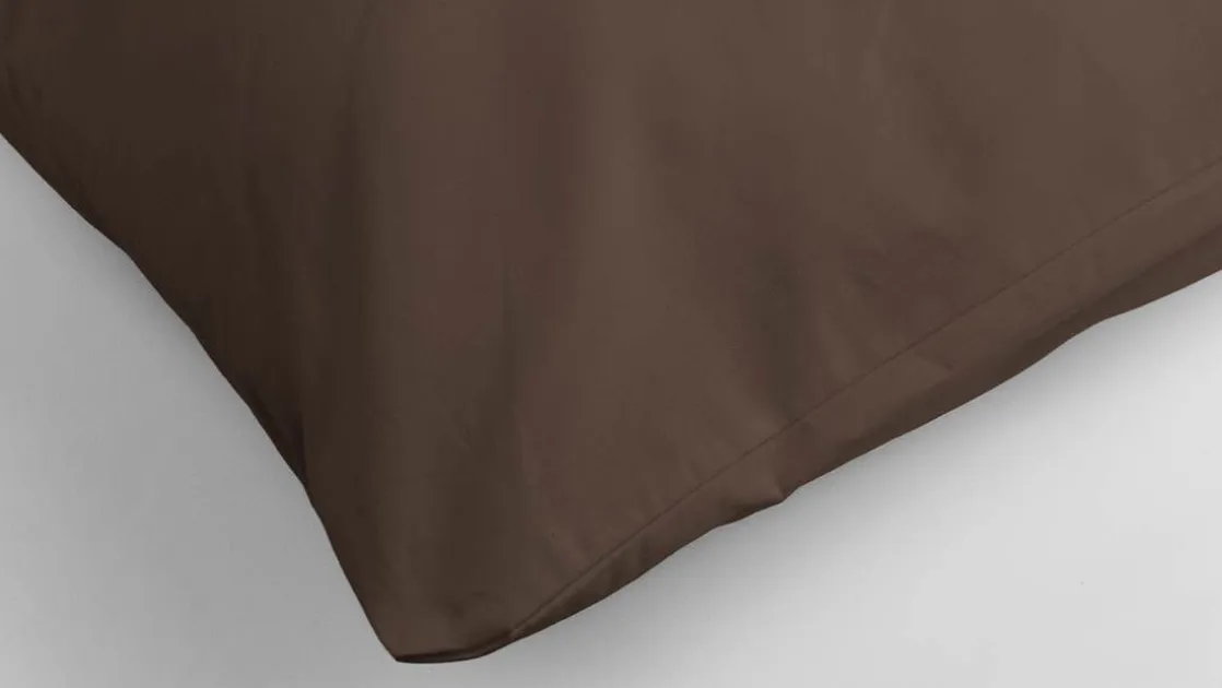percale katoen kussenslopen (set van 2)