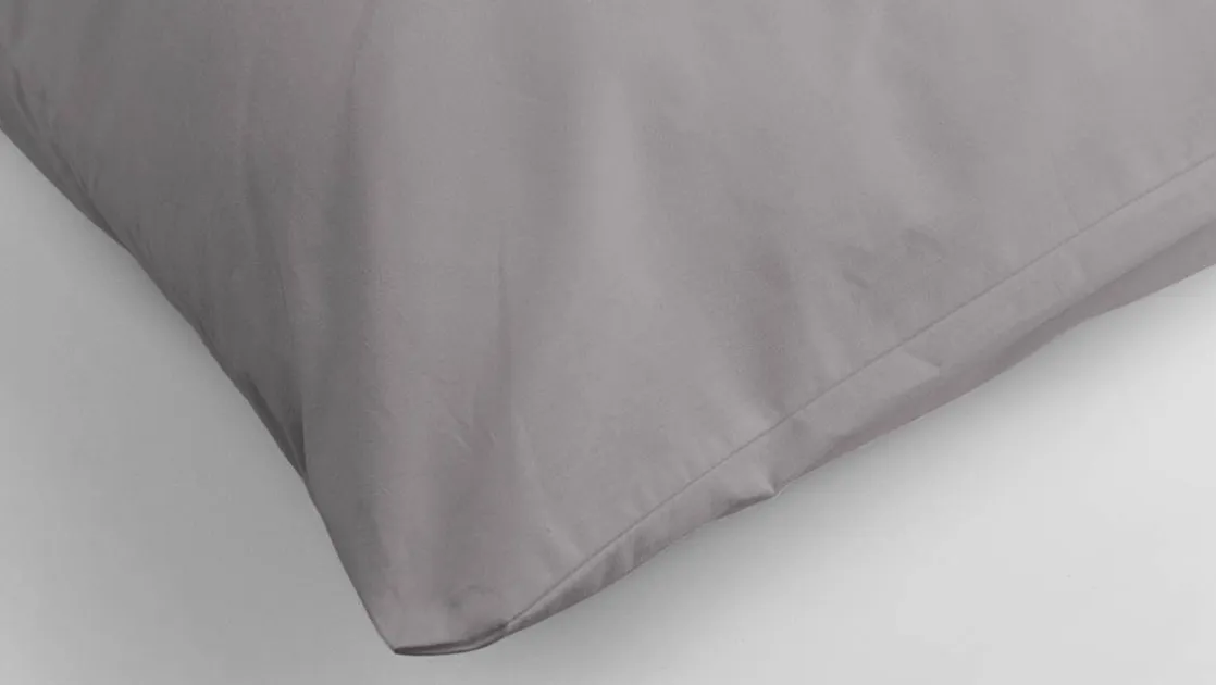 percale katoen kussenslopen (set van 2)
