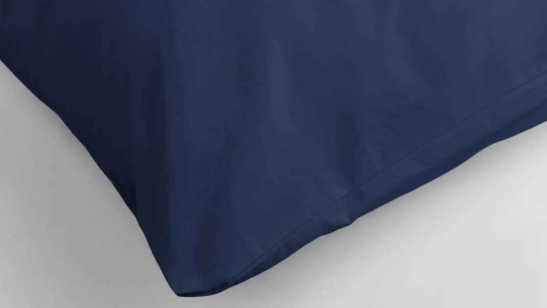 percale katoen kussenslopen (set van 2)
