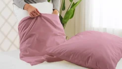 percale katoen kussenslopen (set van 2)