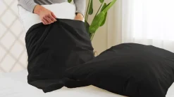 percale katoen kussenslopen (set van 2)