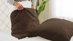 percale katoen kussenslopen (set van 2)
