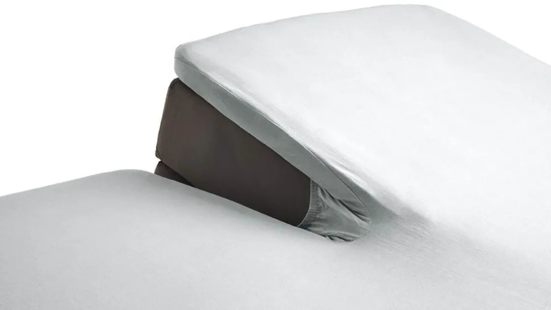 percale katoen split-topper hoeslaken