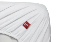 percale katoen split-topper hoeslaken