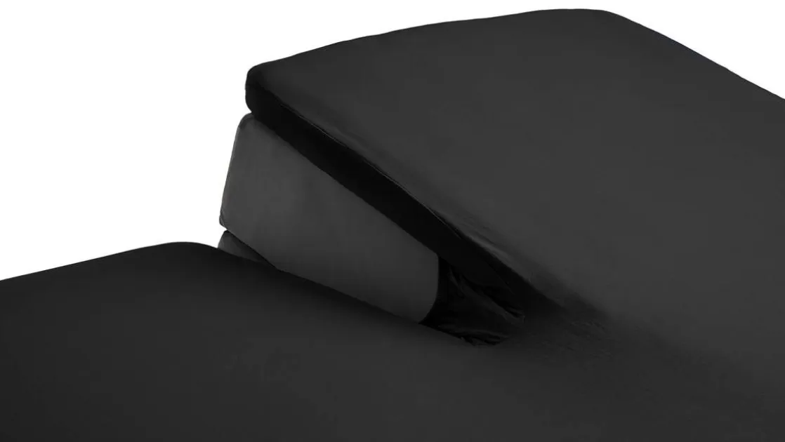 percale katoen split-topper hoeslaken