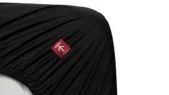 percale katoen split-topper hoeslaken