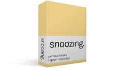 percale katoen topper hoeslaken
