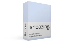 percale katoen topper hoeslaken