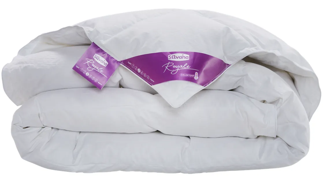 Royale Colortemp medium-koel donzen dekbed