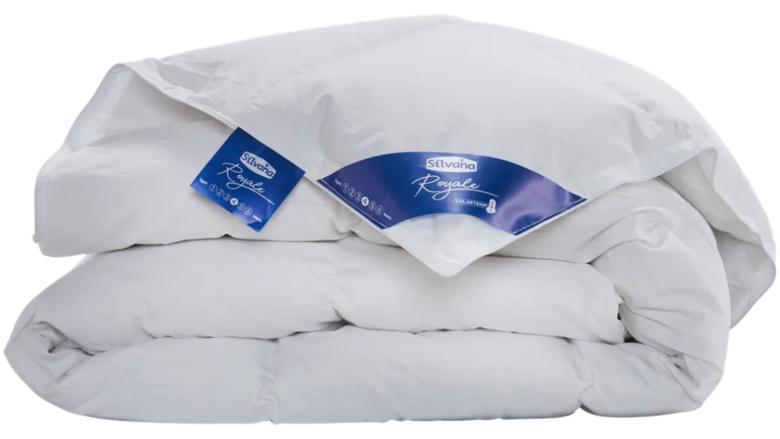 Royale Colortemp medium-warm donzen dekbed