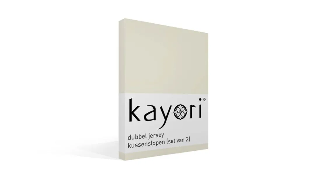 Saiko dubbel jersey kussenslopen (set van 2)