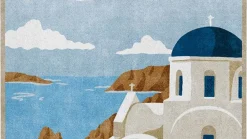 Santorini strandlaken