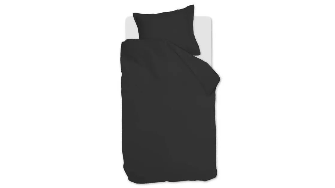 Satin Uni dekbedovertrek