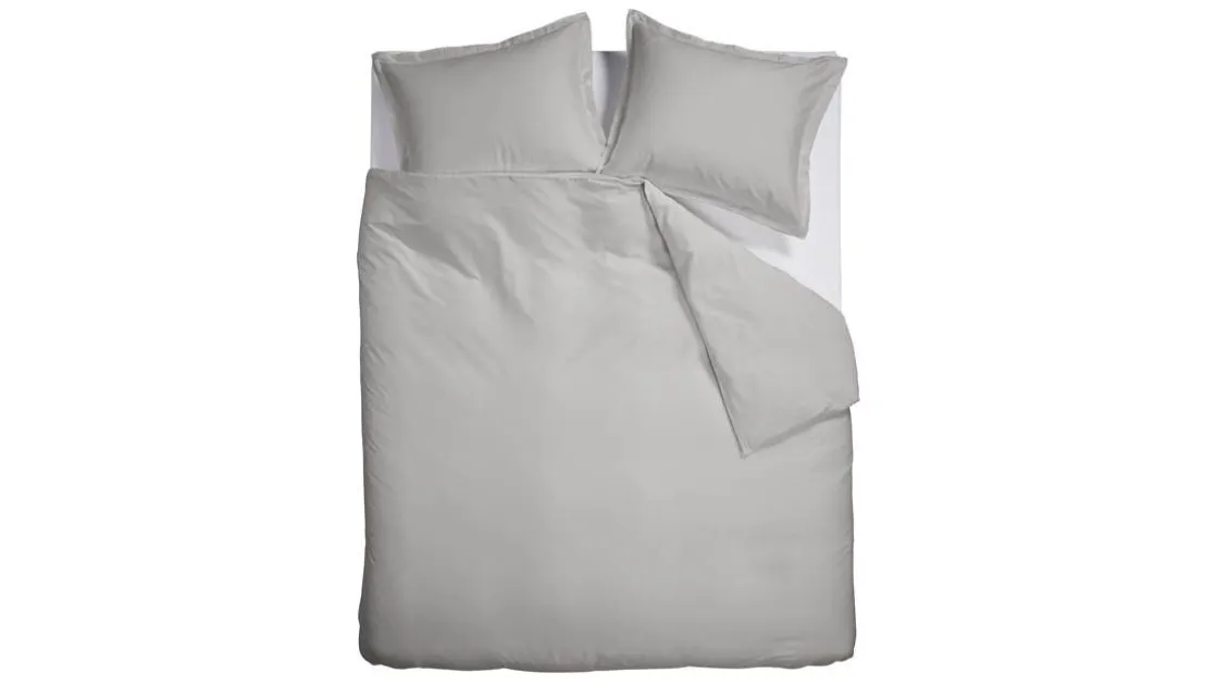 Satin Uni dekbedovertrek