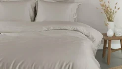 Satin Uni dekbedovertrek