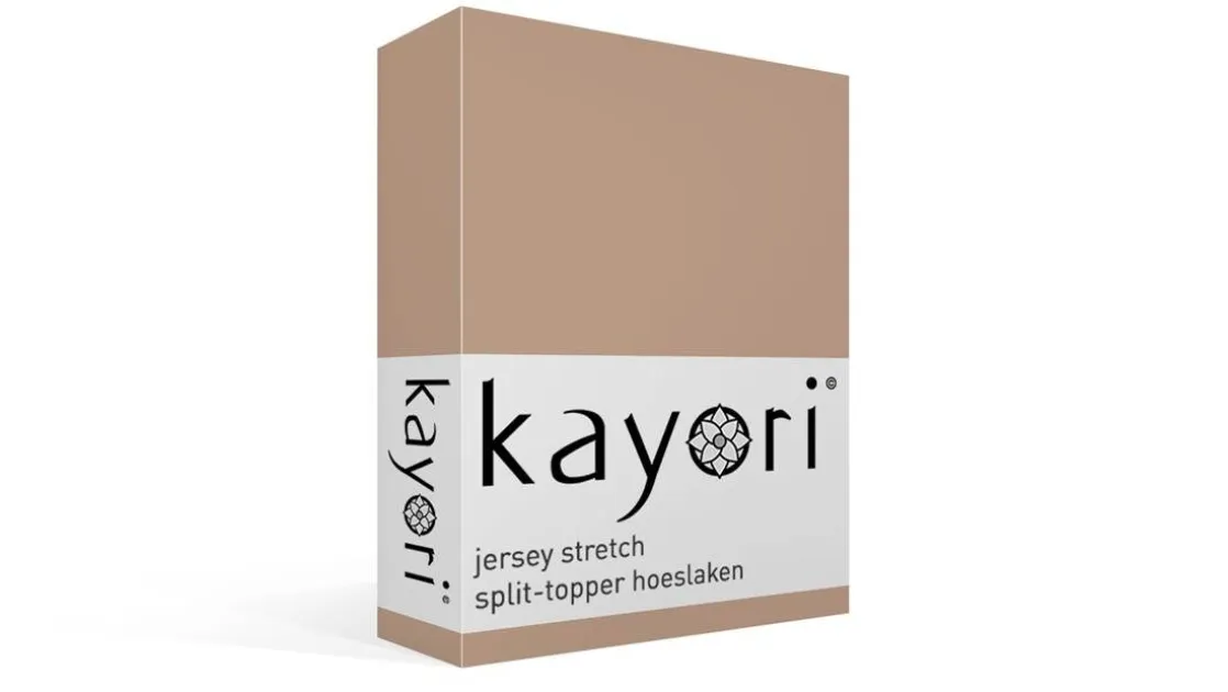 Shizu jersey stretch split-topper hoeslaken