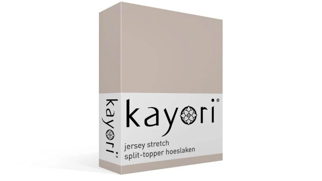 Shizu jersey stretch split-topper hoeslaken
