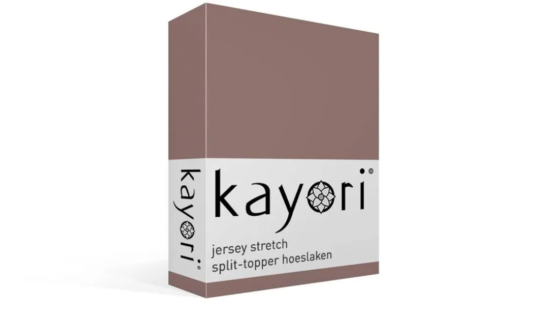 Shizu jersey stretch split-topper hoeslaken