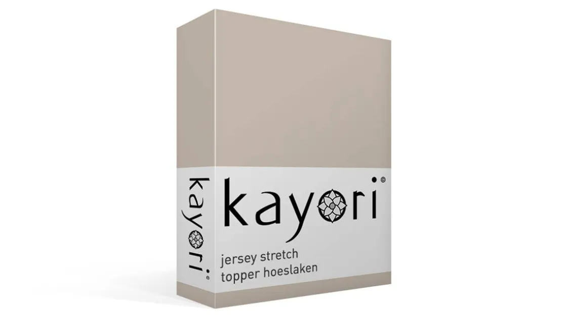 Shizu jersey stretch topper hoeslaken