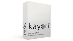 Shizu percale katoen hoeslaken extra hoog