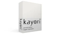 Shizu percale katoen topper hoeslaken